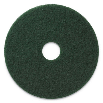 Americo® Scrubbing Pads, 14" Diameter, Green, 5-carton freeshipping - TVN Wholesale